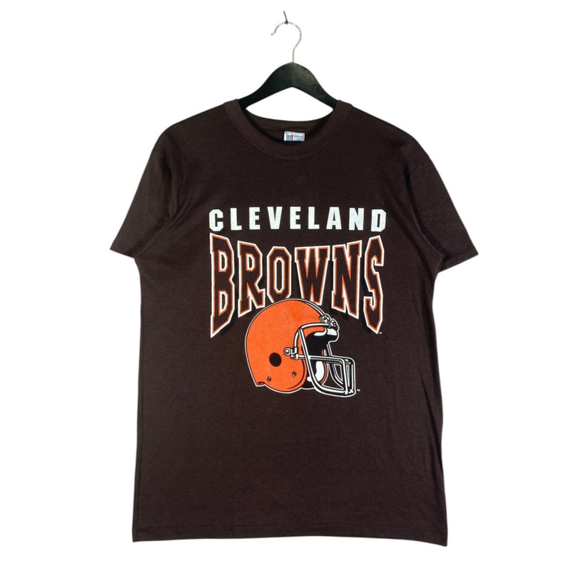 Vintage Cleveland Browns Chest Spellout NFL T-Shirt