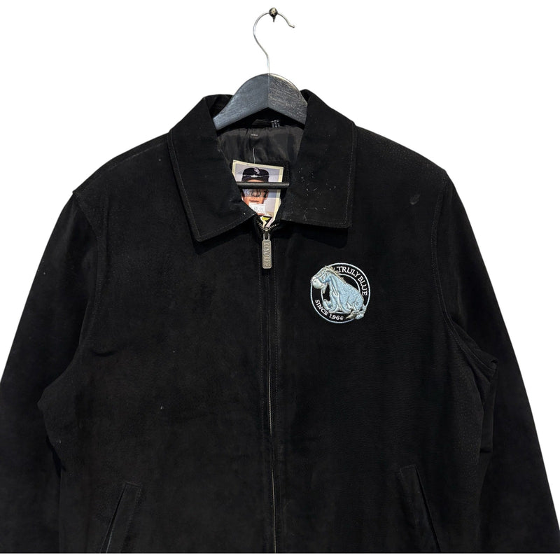 Vintage Disney Store Eeyore Suede Jacket