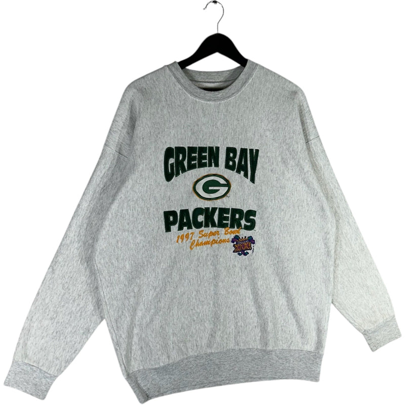 Vintage Legends Athletic Green Bay Packers Super Bowl Crewneck