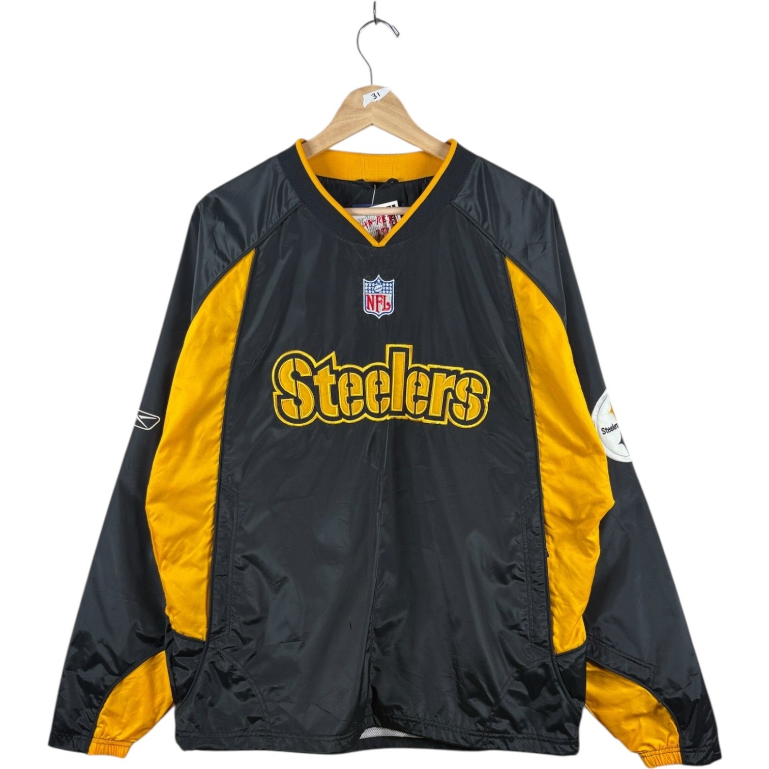 Vintage NFL Pittsburgh Steelers Windbreaker Jacket