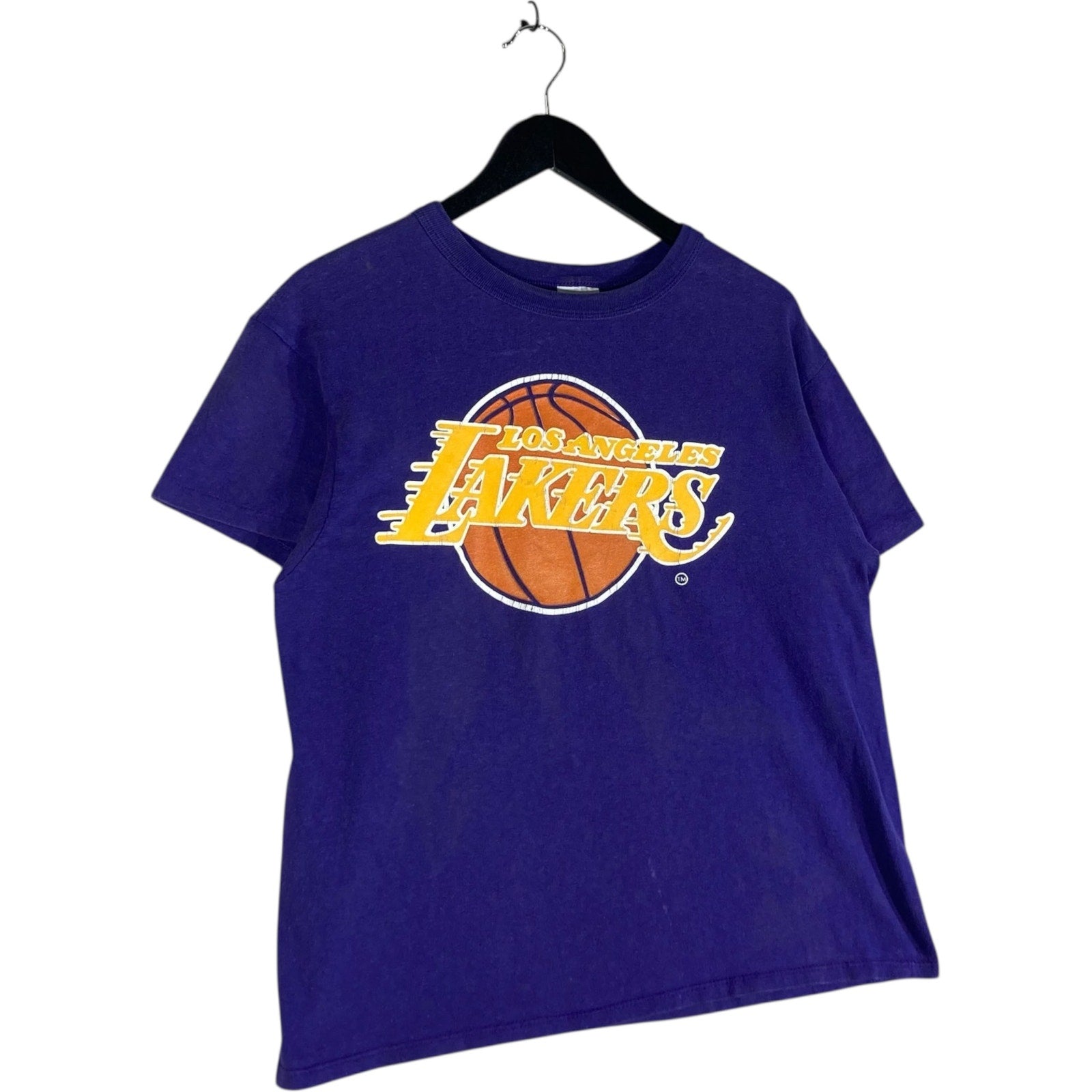 Vintage Starter Los Angeles Lakers Chest Logo NBA T-Shirt
