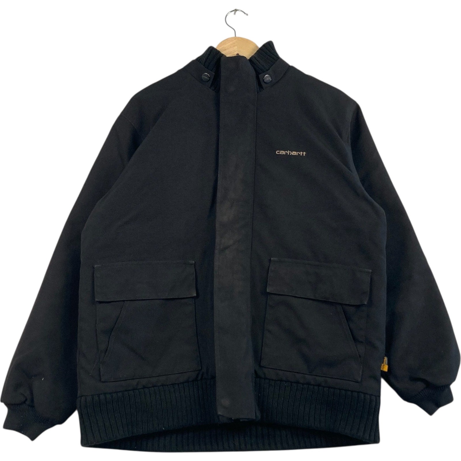 Vintage Carhartt Mini Spellout Full Zip Workwear Jacket