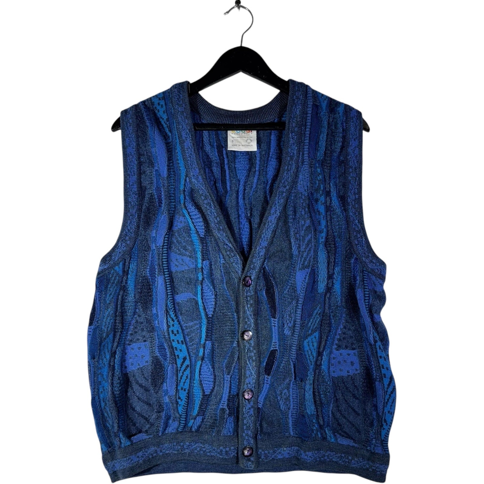 Vintage Coogi 3D Knit Sweater Vest