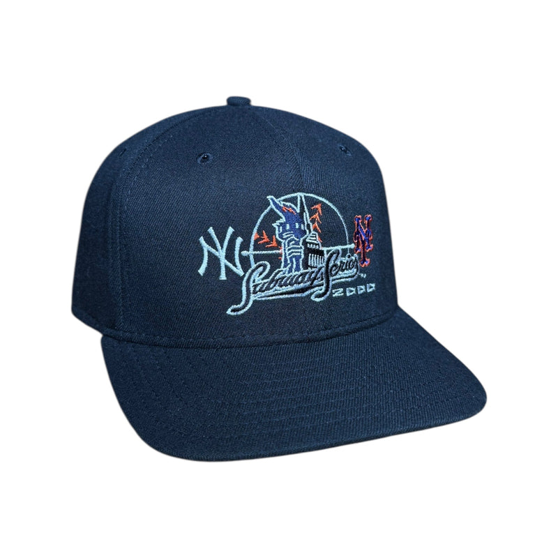 Y2K New Era Subway Series Yankees Mets MLB Snapback Hat