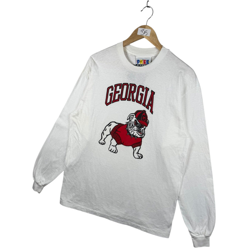 Vintage Georgia Bulldogs NCAA Long Sleeve