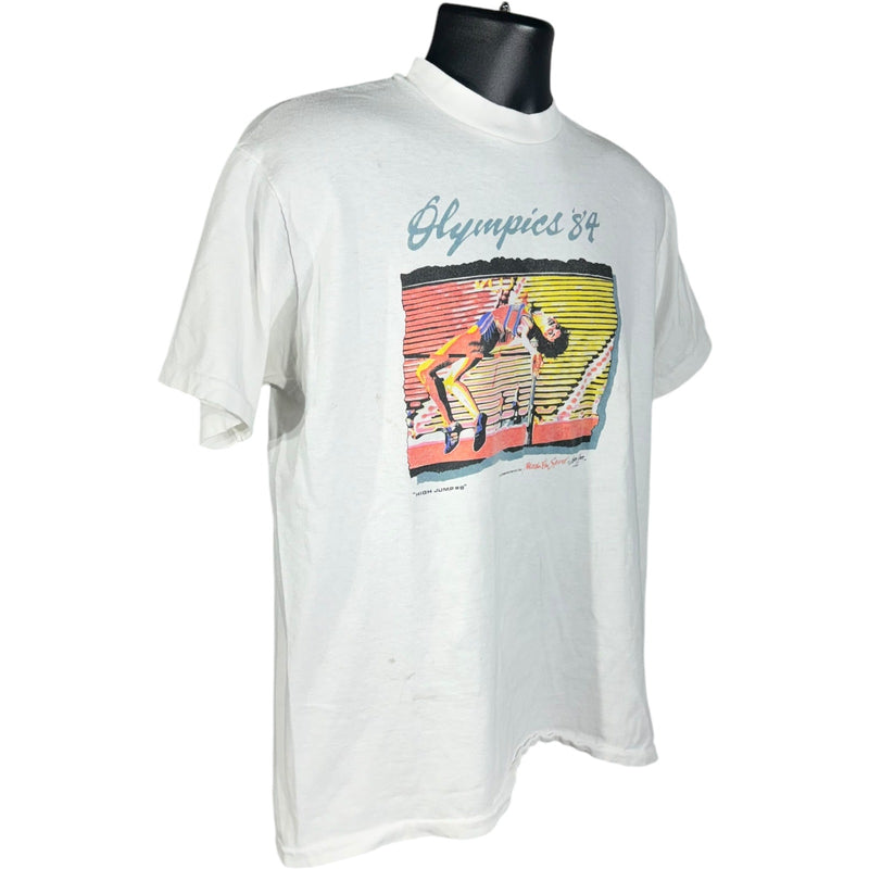 Vintage Olympics High Jump Art Tee 1984