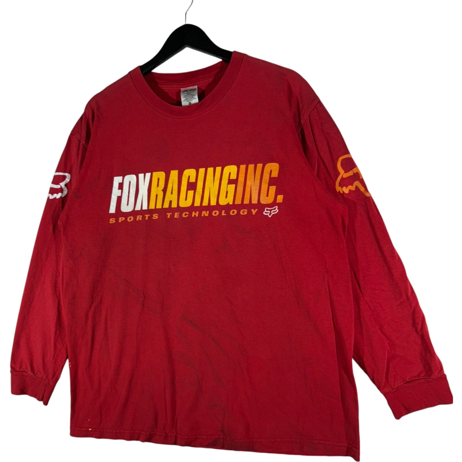 Vintage Fox Racing Squirt 400 Spellout Long Sleeve