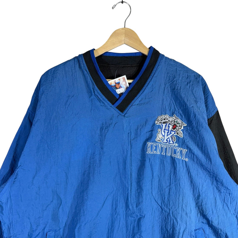 Vintage University Of Kentucky Wildcats Pullover Windbreaker