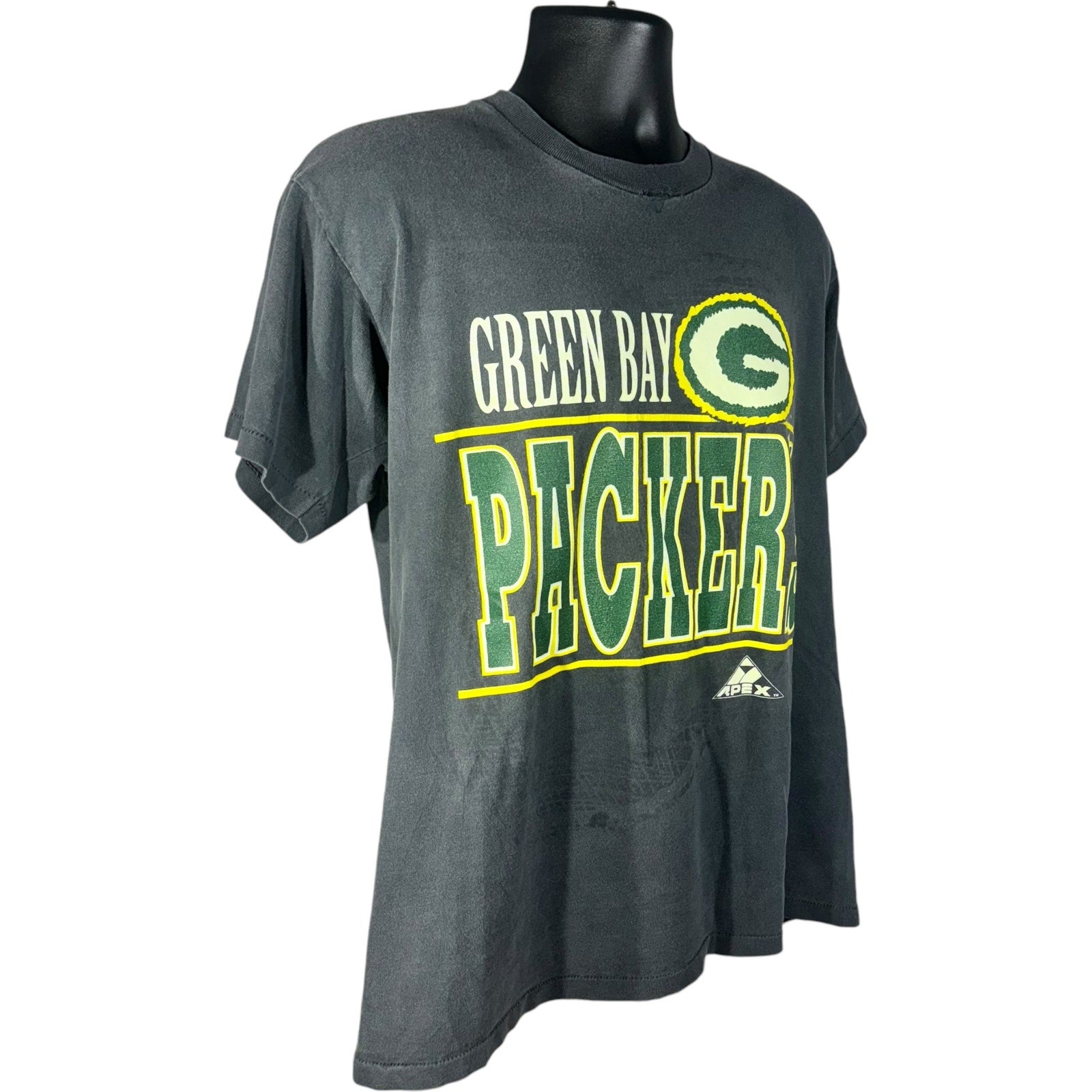 Vintage Apex Green Bay Packers Spellout NFL Tee