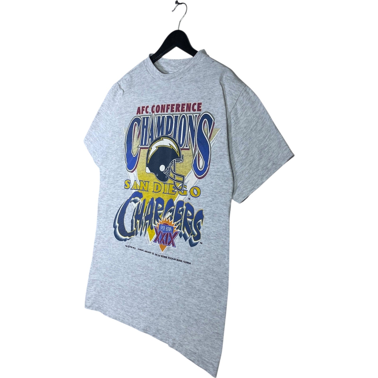Vintage San Diego Chargers AFC Super Bowl T-Shirt