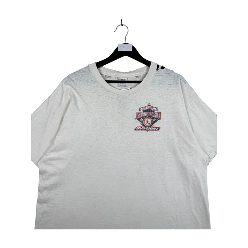 Vintage St. Louis Cardinals vs Cleveland Indians MLB T-Shirt