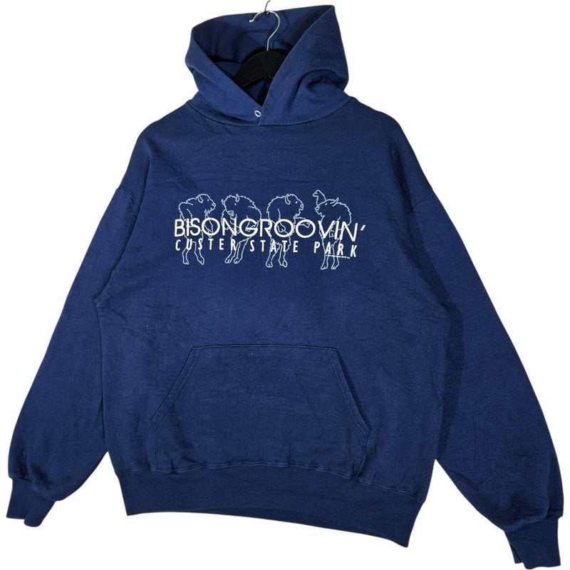 Vintage Bison Groovin' Custer State Park Hoodie