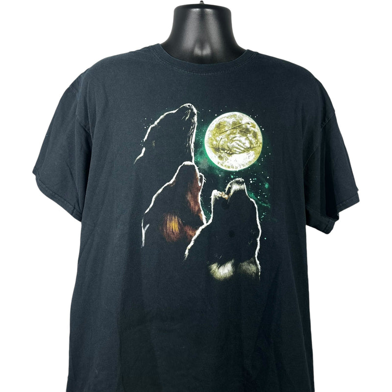 Vintage Howling Wolves Nature Tee