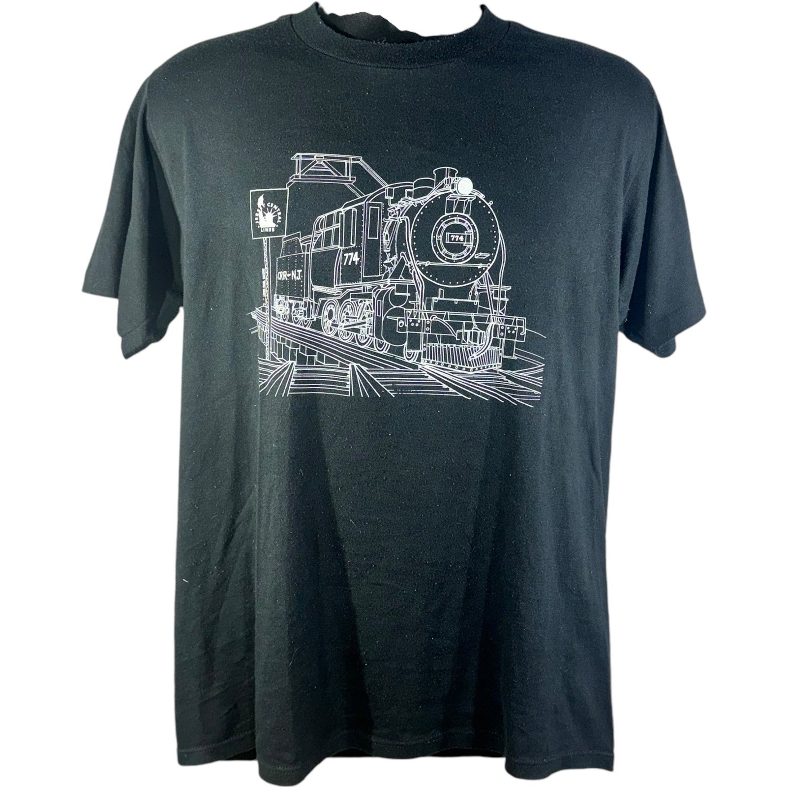 Vintage Jersey Central Lines Train Tee