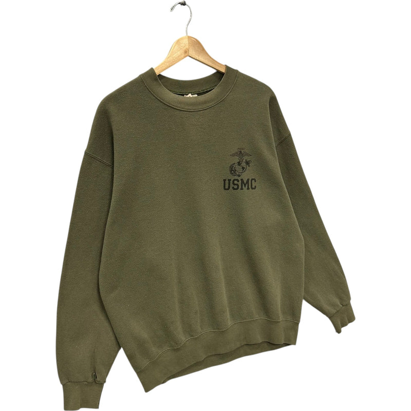 Vintage U.S. Marine Corps Crest Logo Crewneck