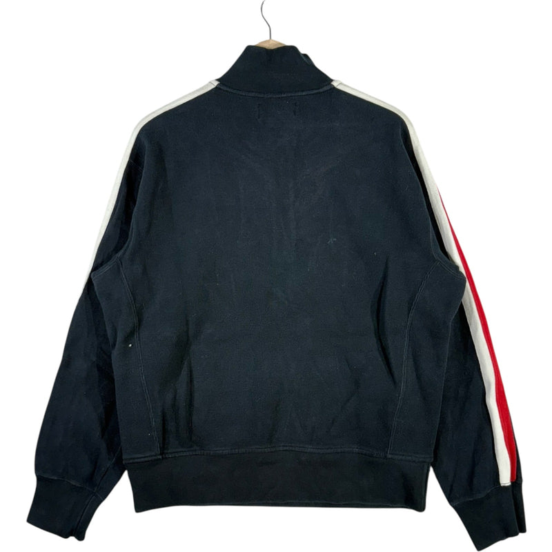 Vintage Polo Ralph Lauren Crest Embroidered 1/4 Zip Sweatshirt