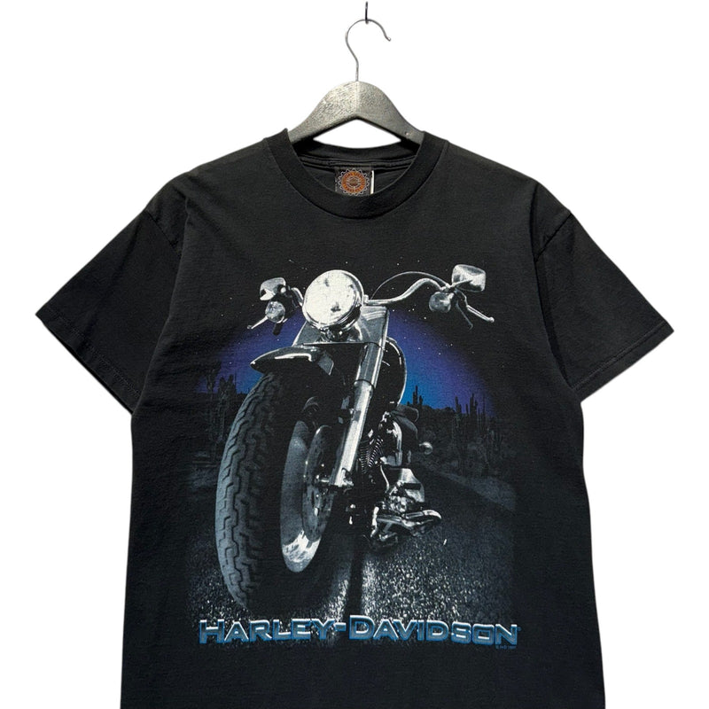 Vintage Harley Davidson McCoy's Sobieski Double Sided Tee