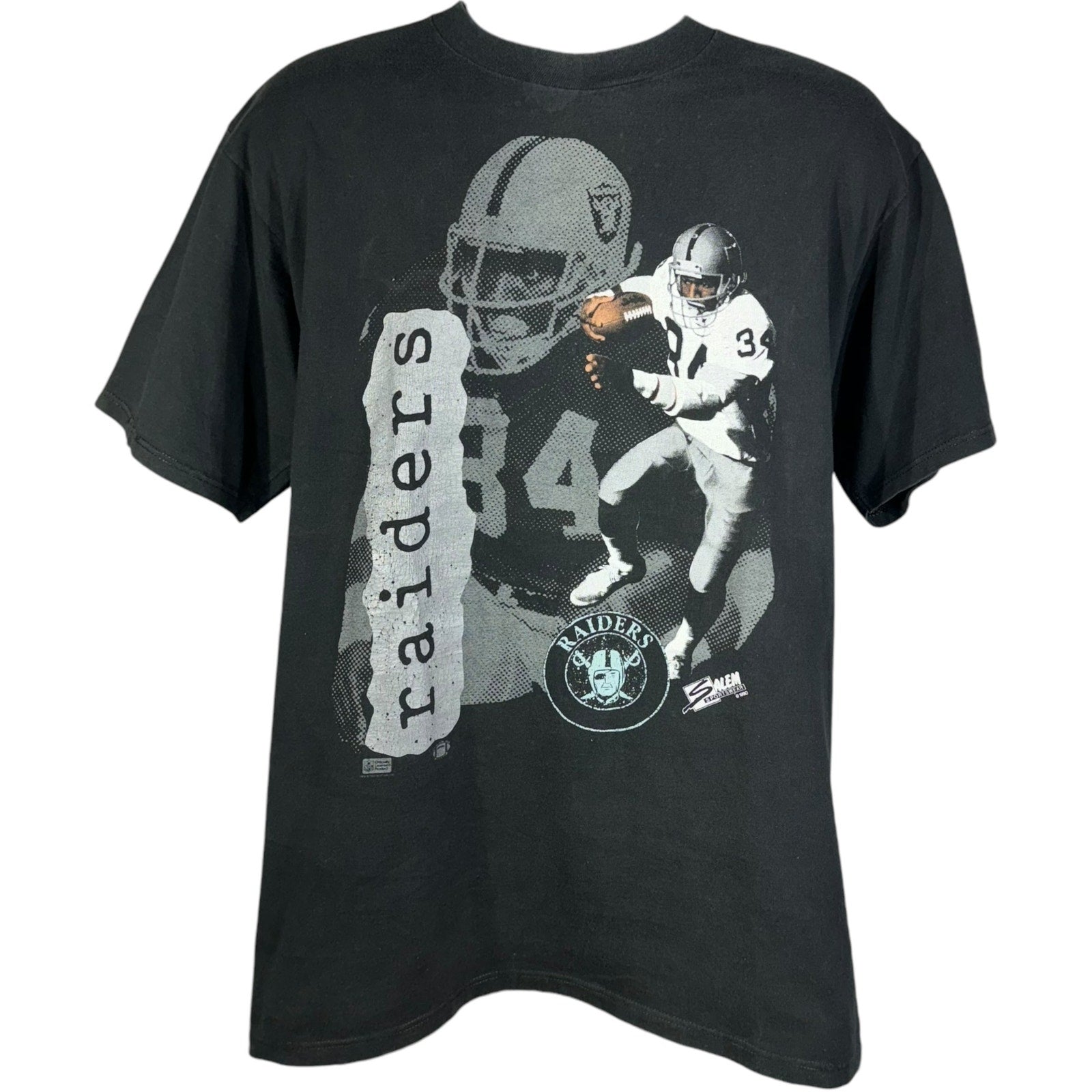 Vintage Oakland Raiders Bo Jackson #34 NFL Tee