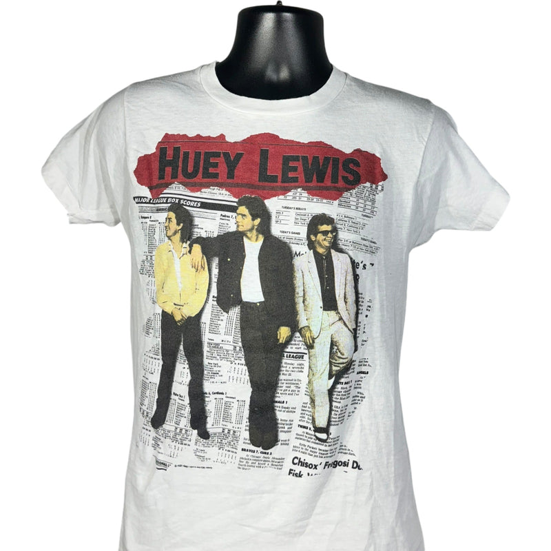 Vintage Huey Lewis And The News Music Tee