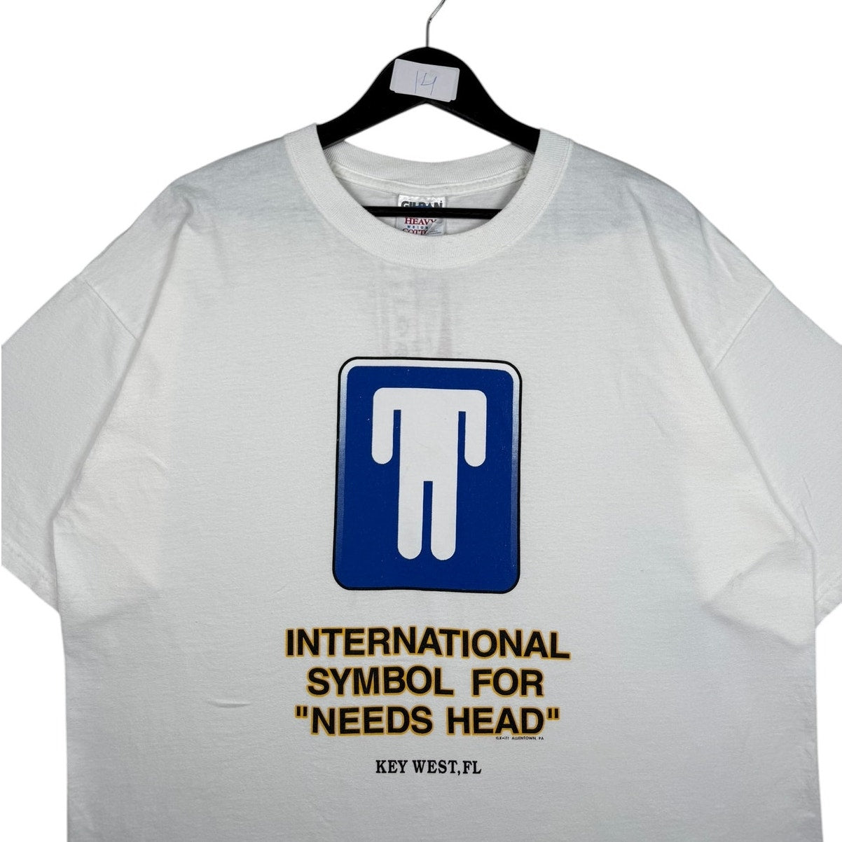Vintage International Symbol Humor Graphic T-Shirt