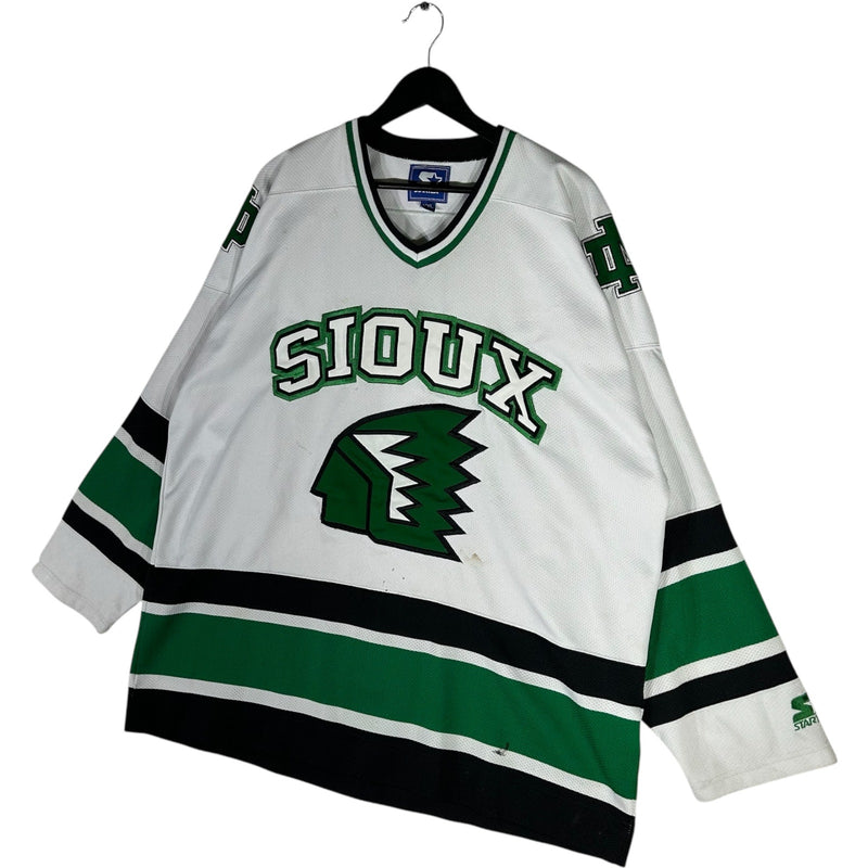 Vintage Starter University Of North Dakota Sioux Jersey