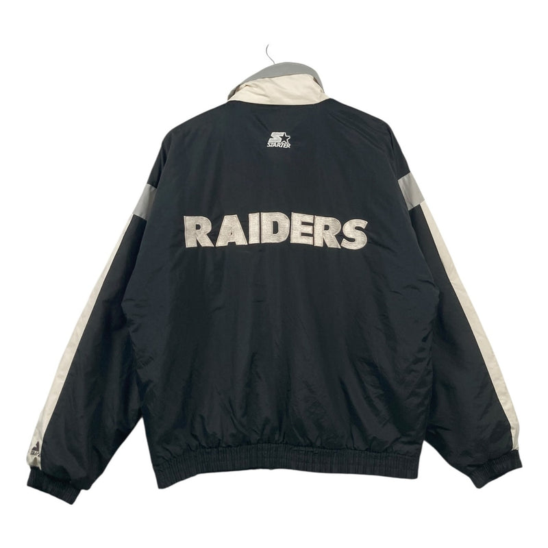 Vintage Starter Raiders NFL Full Zip Jacket