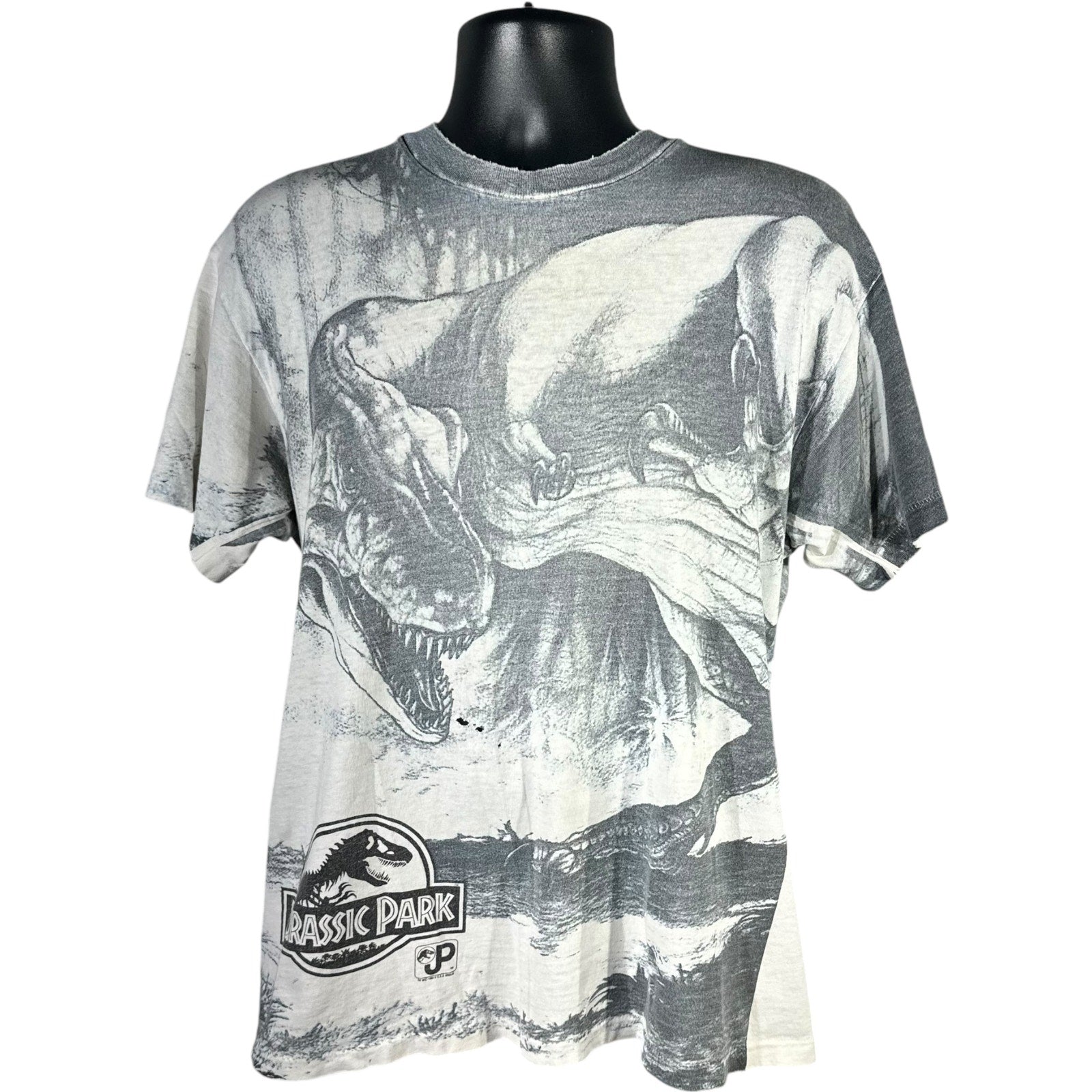 Vintage Jurassic Park AOP Dinosaur Tee