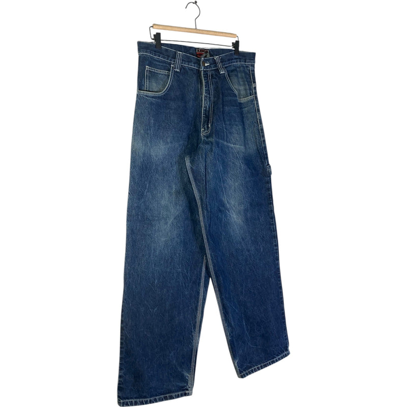 Vintage Loco Workwear Utility Carpenter Denim Pants 36