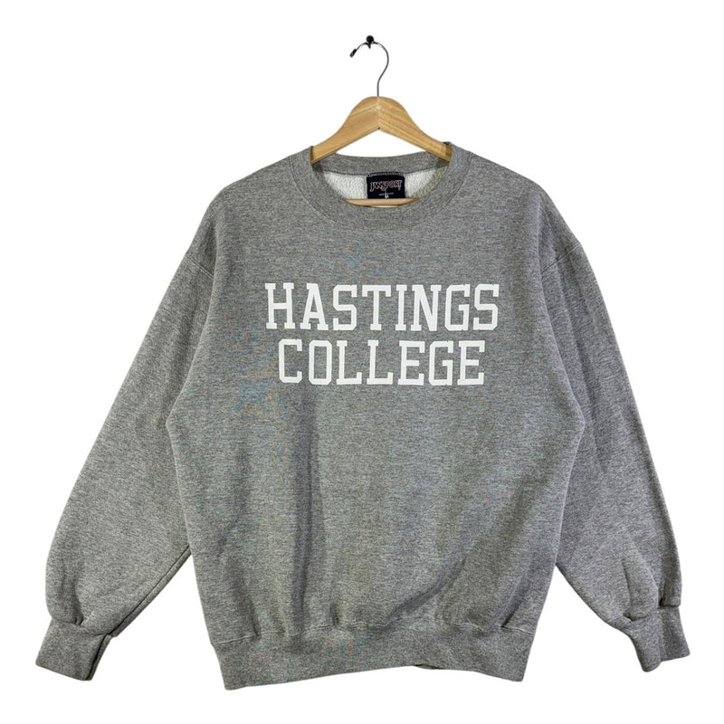 Vintage Hastings College Pullover Sweatshirt