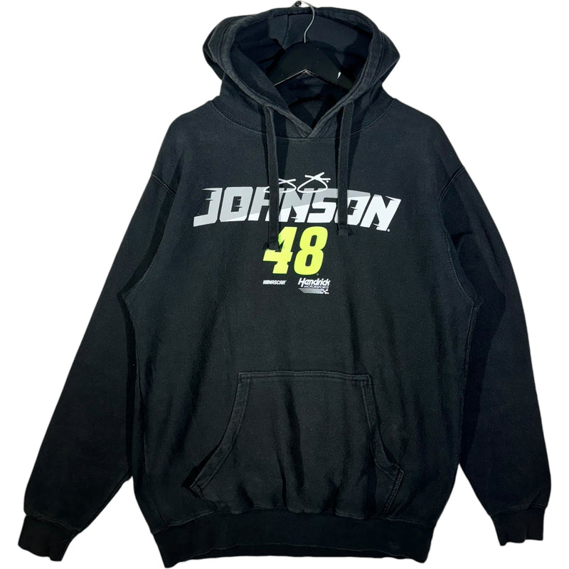 Vintage NASCAR Jimmy Johnson Racing Hoodie