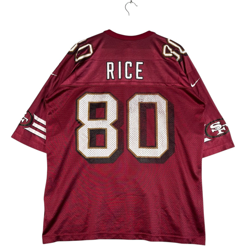 Vintage Nike San Francisco 49ers Jerry Rice #80 NFL Jersey