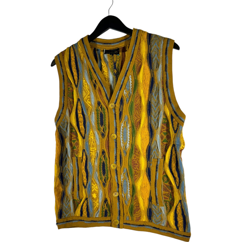 Vintage Coogi 3D Knit Sweater Vest