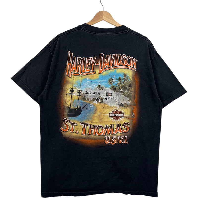 Vintage Harley Davidson of St. Thomas U.S.V.I. Tee
