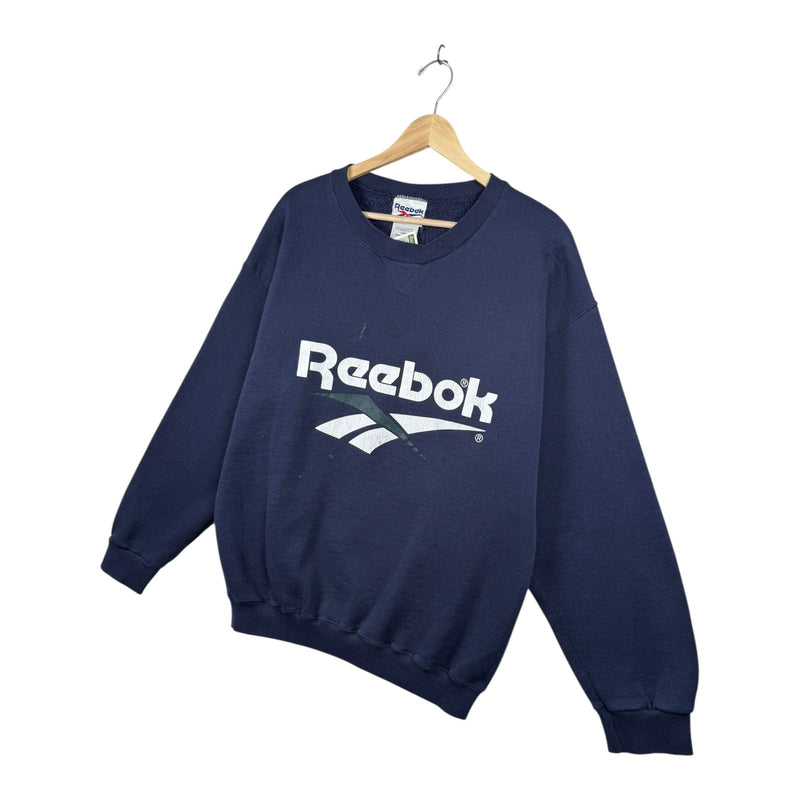 Vintage Reebok Spellout Logo Crewneck