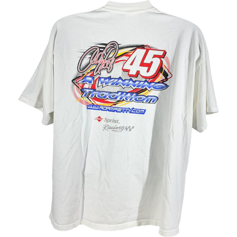 Vintage NASCAR Adam Petty 45 "A New Breed Of Speed" Tee