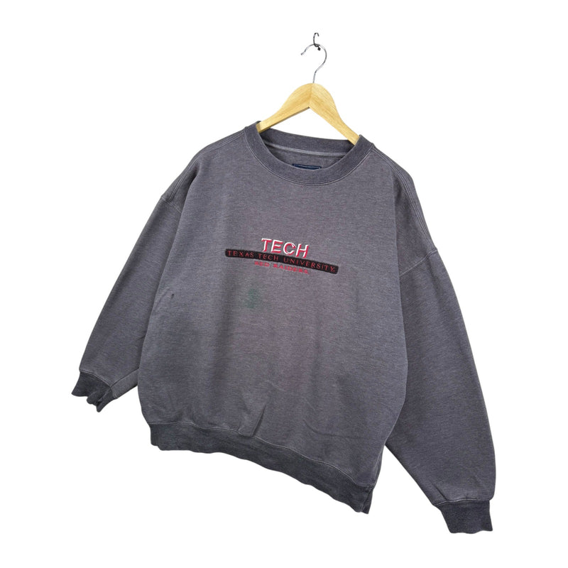 Vintage Texas Tech University Red Raiders Crewneck