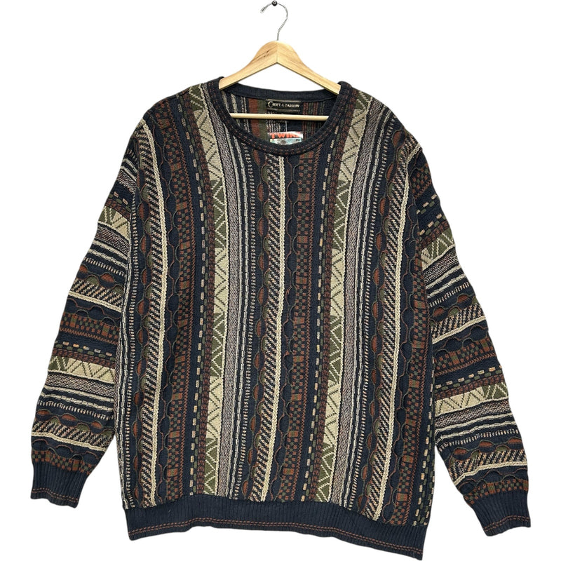 Vintage Croft & Barrow 3D Knit Sweater 90s