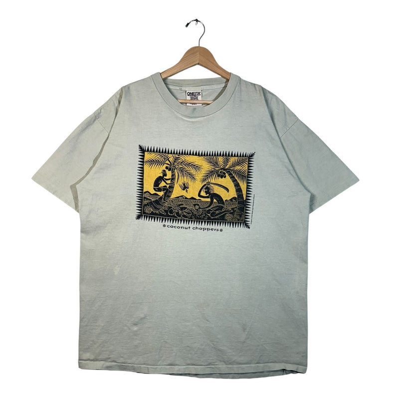Vintage Coconut Choppers Island Graphic T-Shirt