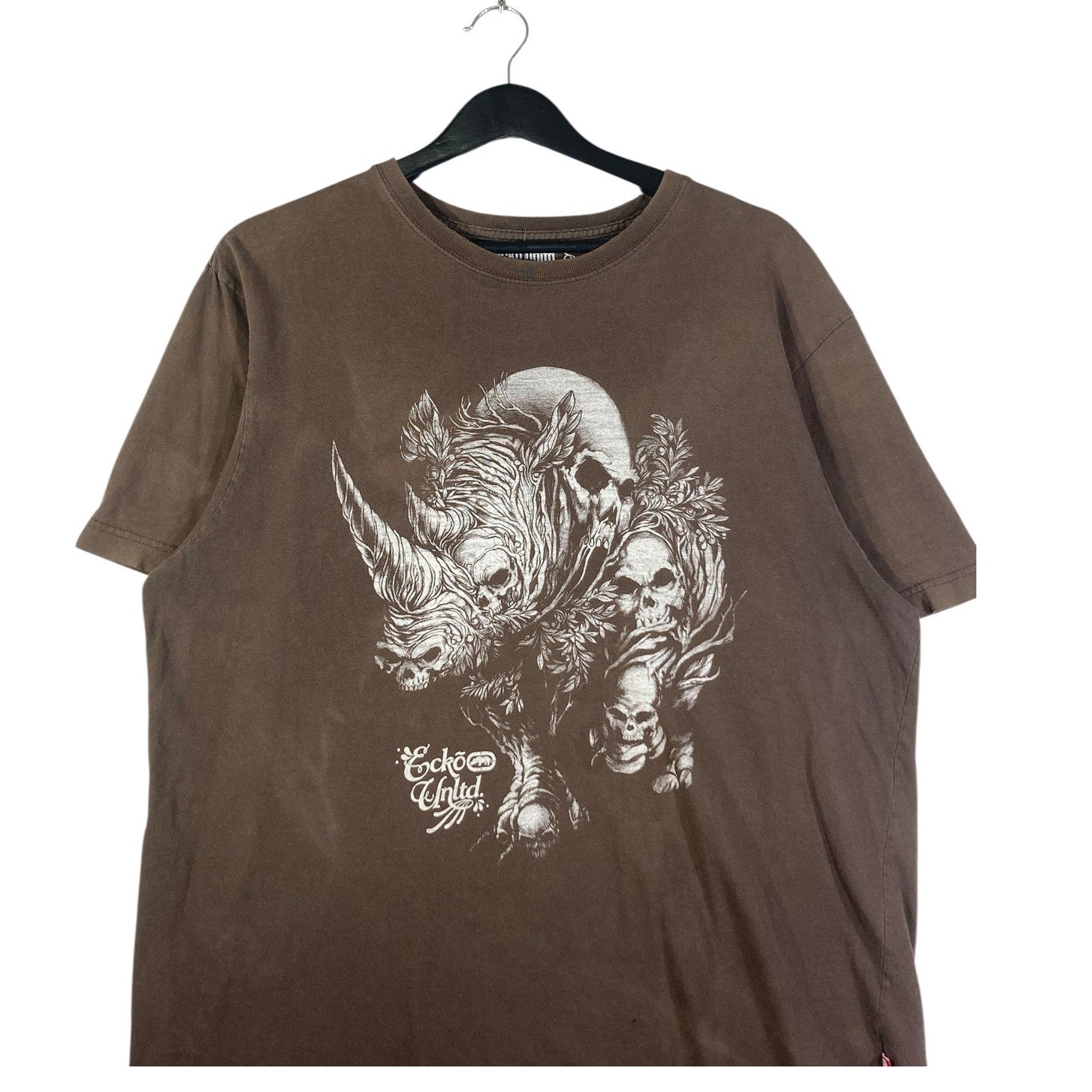 Vintage Ecko Unltd Rhino Skull T-Shirt
