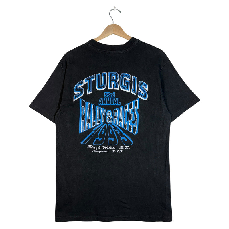 Vintage Sturgis Rally & Races T-Shirt 90s