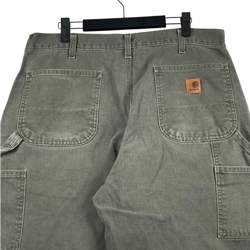 Vintage Carhartt Dungaree Denim Shorts 36