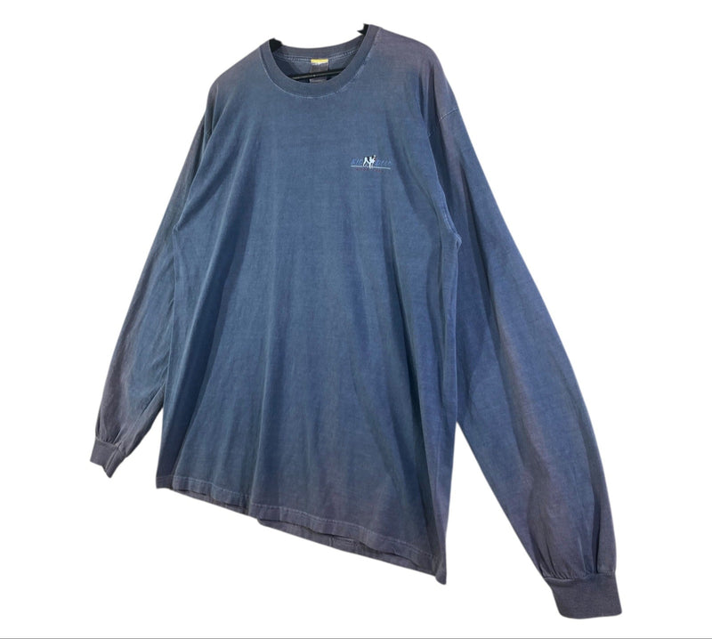 Vintage Big Dog Talk Slower Graphic Long Sleeve T-Shirt