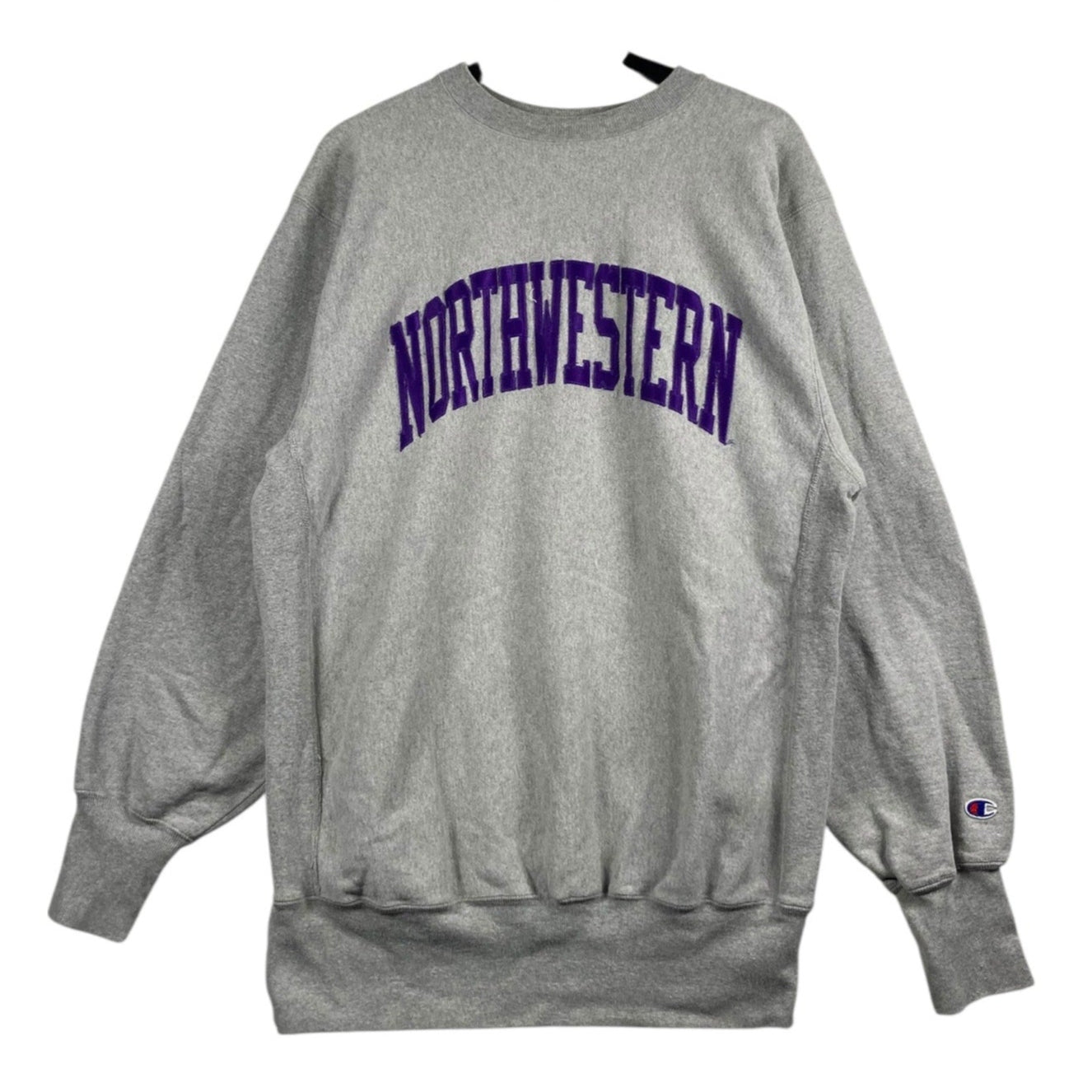Vintage Champion Northwestern University Spellout Crewneck