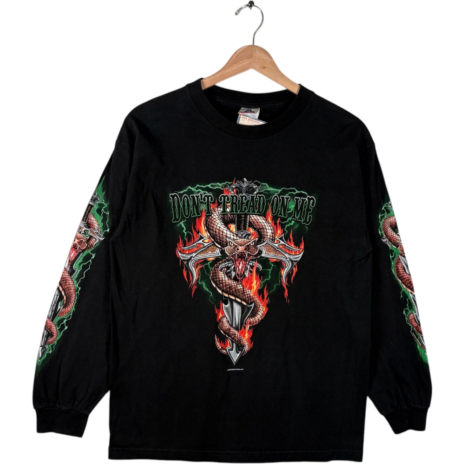 Vintage "Don't Tread on Me" Rattlesnake Long Sleeve