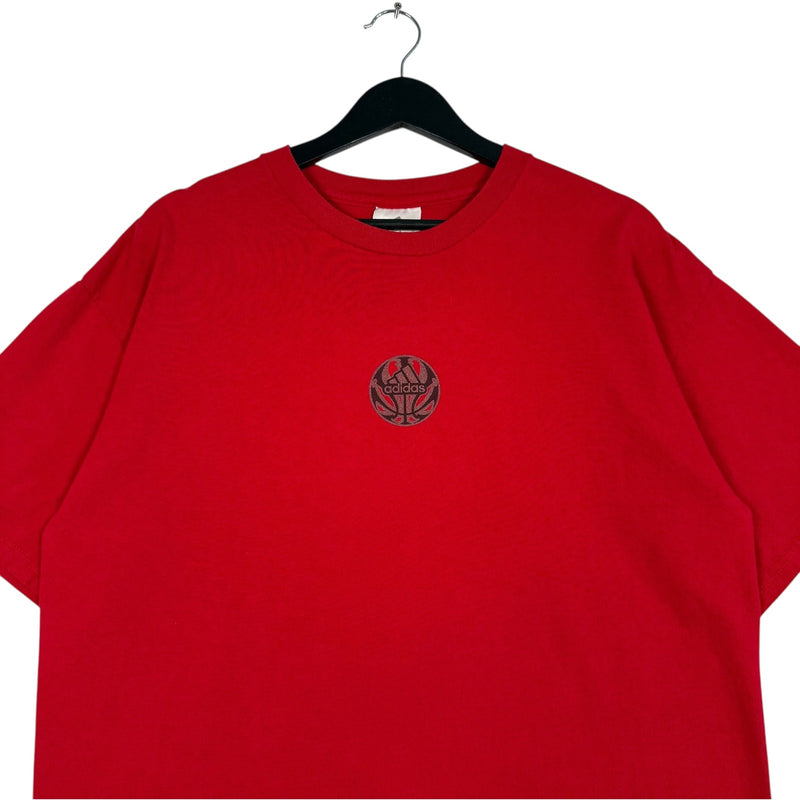 Vintage Adidas Basketball Mini Logo Tee