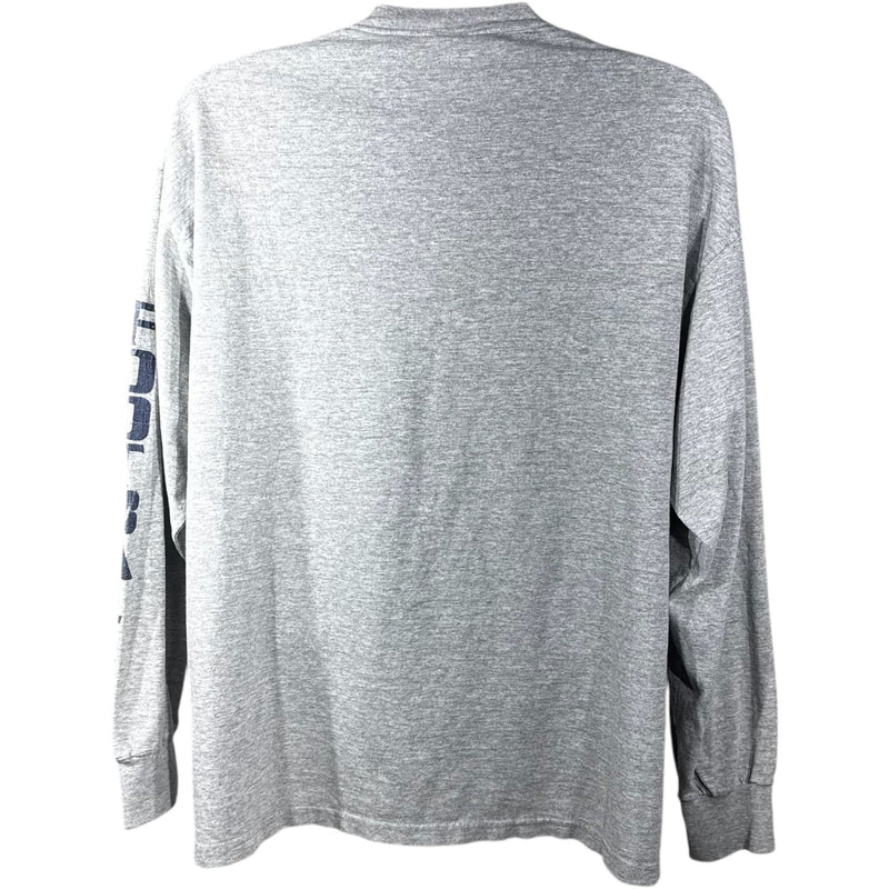 Vintage Lee University of Connecticut Arm Spellout Long Sleeve