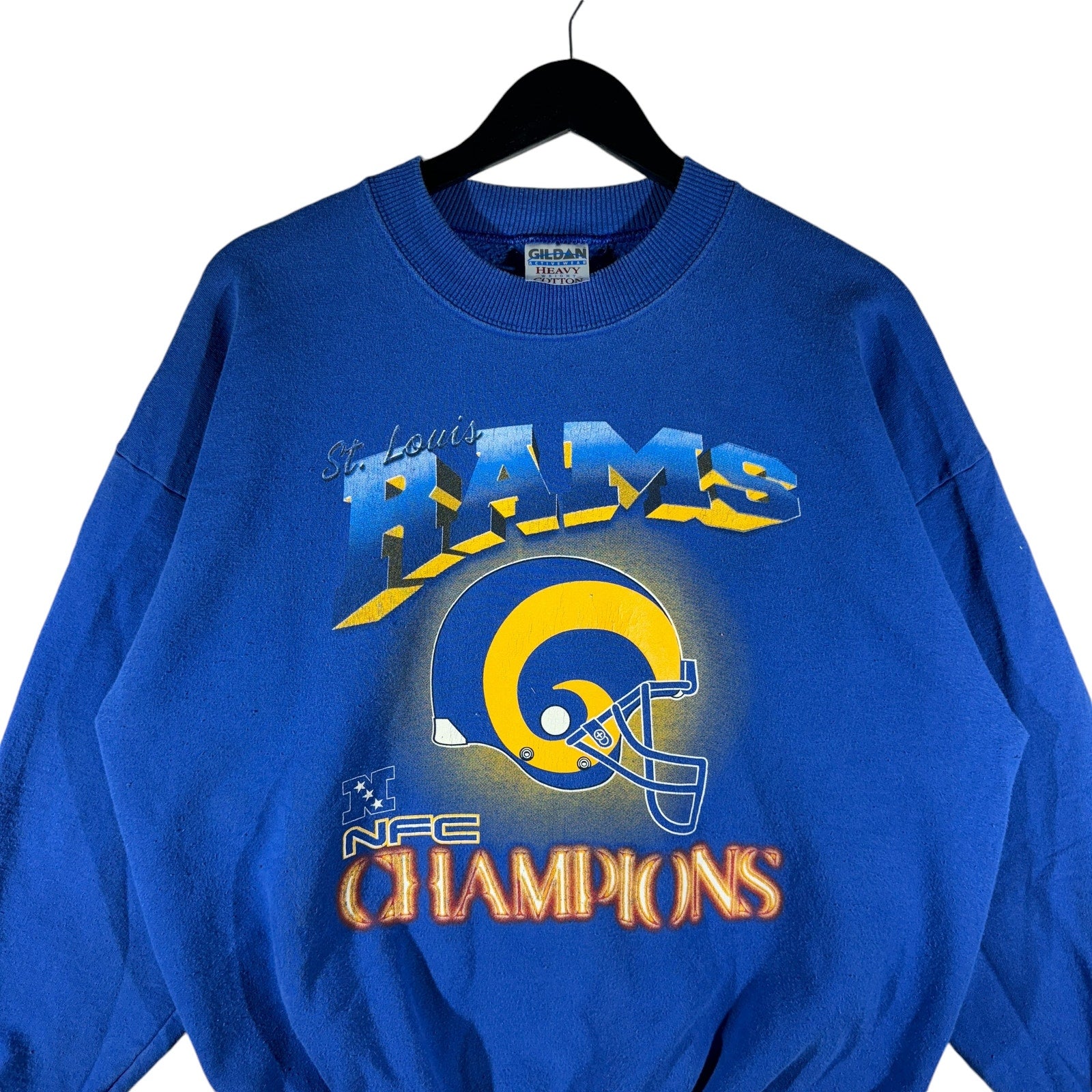 Vintage St. Louis Rams Helmet Crewneck