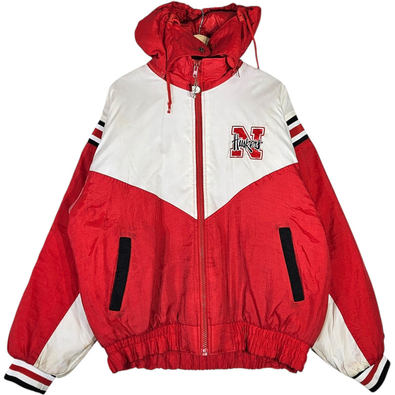 Vintage Nebraska Huskers Mullet Spellout Puffer Jacket