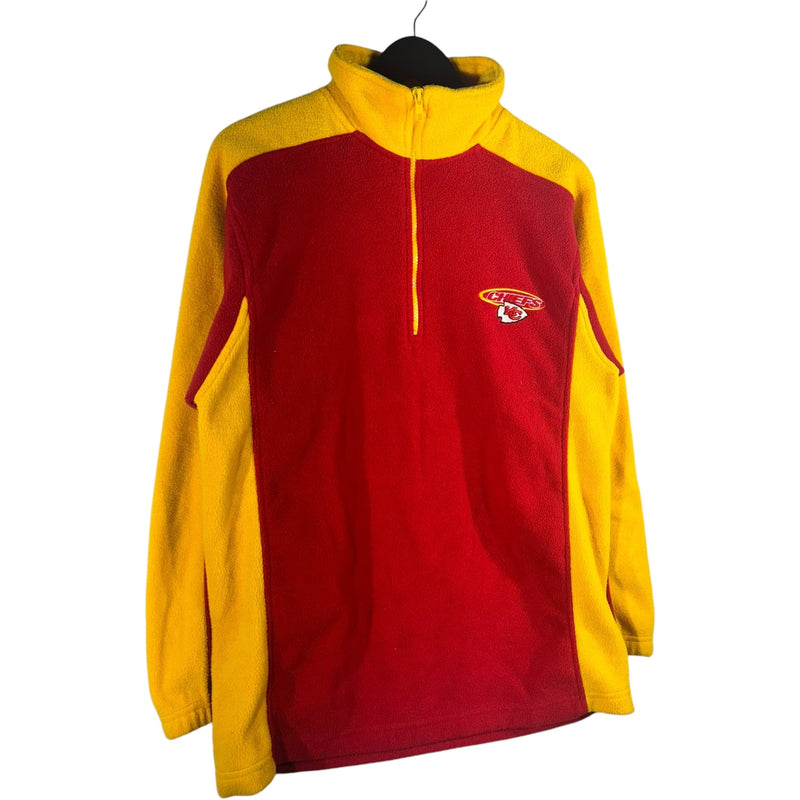 Vintage Kansas City Chiefs 1/4 Zip Fleece