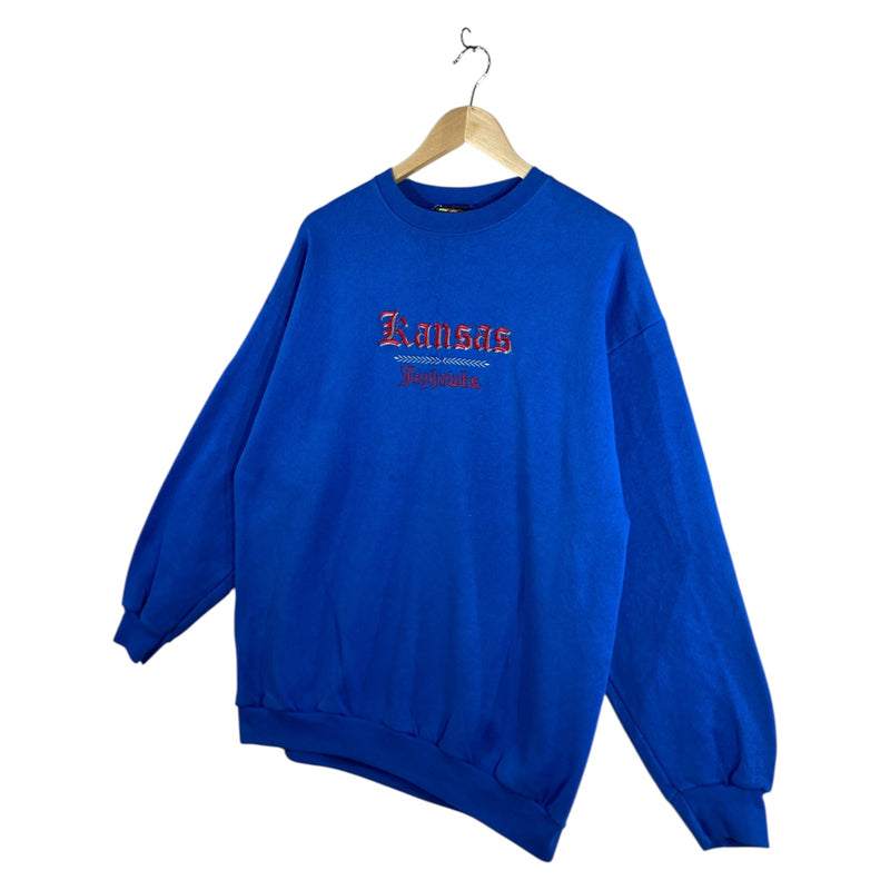 Vintage University of Kansas Jayhawks Crewneck